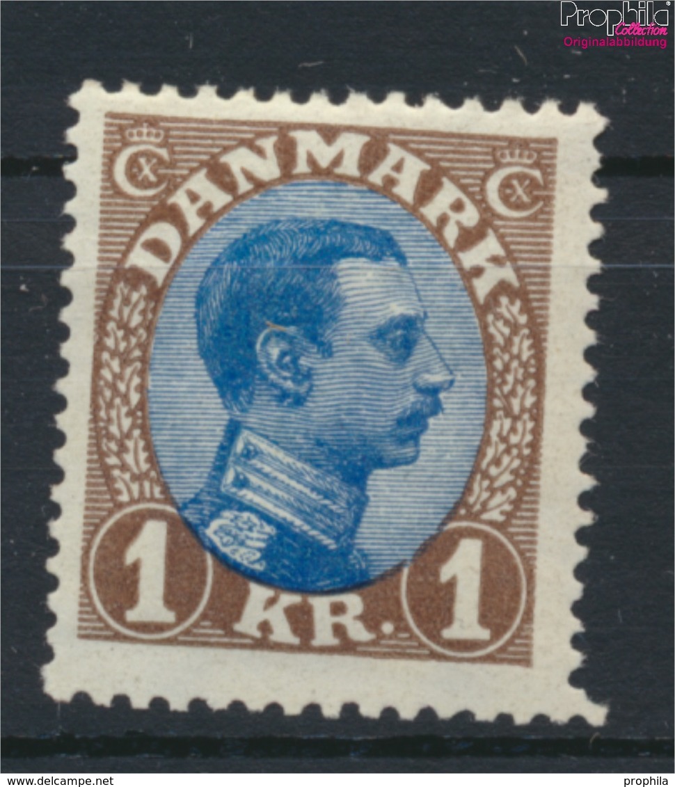 Dänemark 128 Mit Falz 1921 Freimarken (9253014 - Unused Stamps