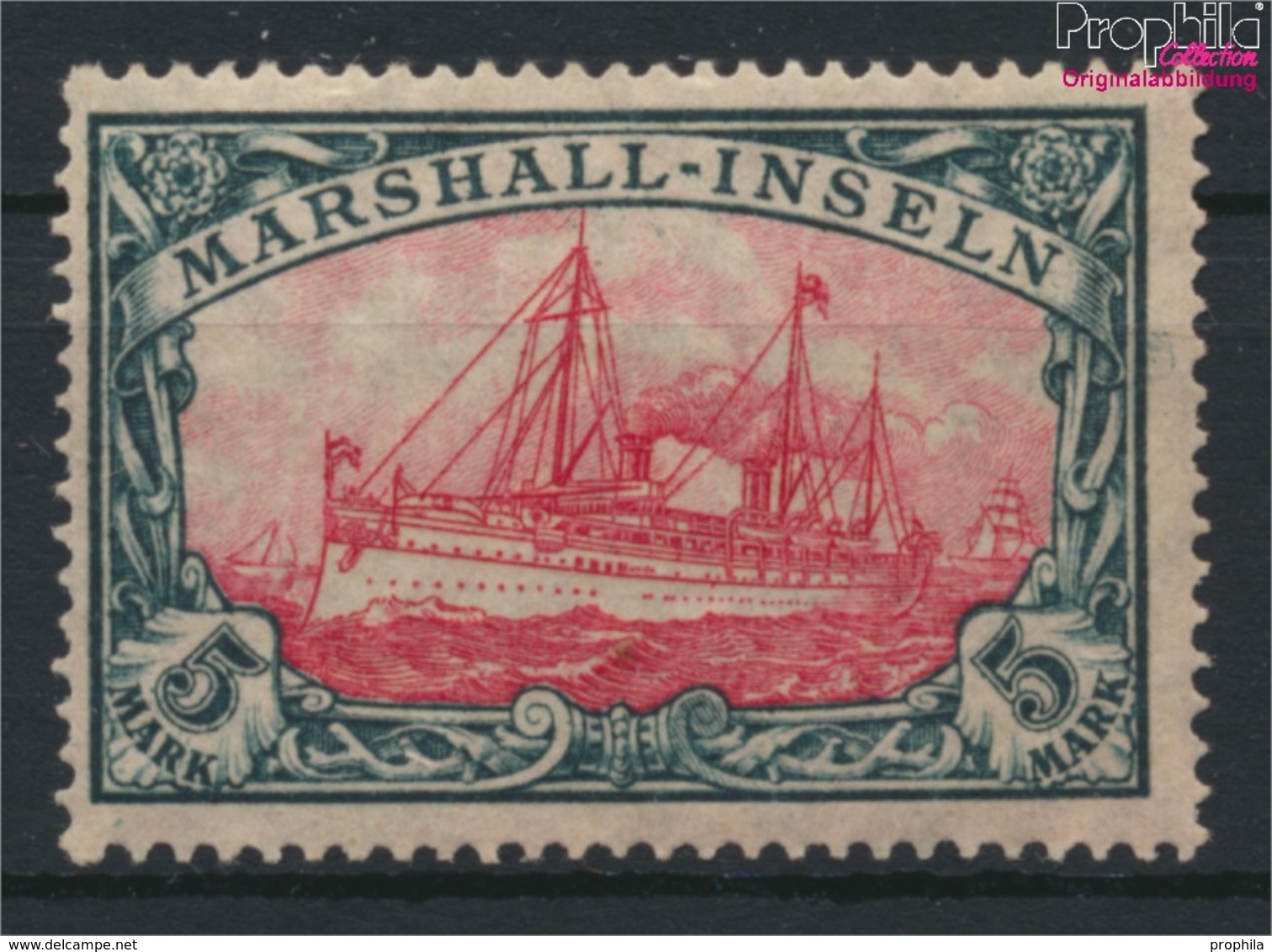 Marshall-Inseln (Dt. Kol.) 27B II Postfrisch 1919 Schiff Kaiseryacht Hohenzollern (9252879 - Marshall-Inseln