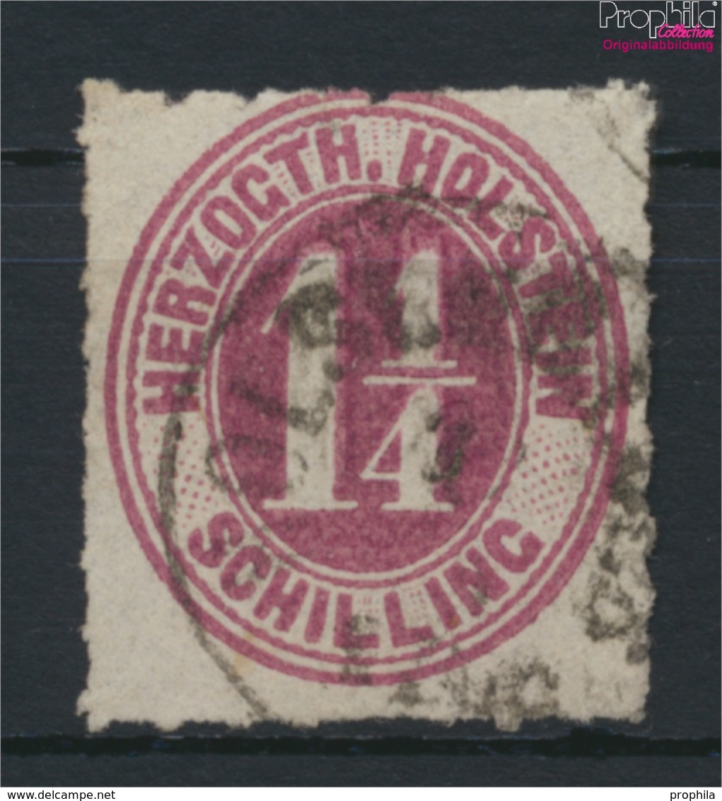 Schleswig-Holstein 22 Pracht Gestempelt 1866 Ziffernzeichnung (9253289 - Schleswig-Holstein