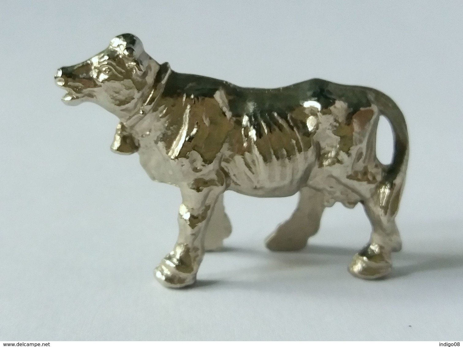Metal Haustiere - Animaux Domestique : Kuh - Vache Chrom - Figurines En Métal