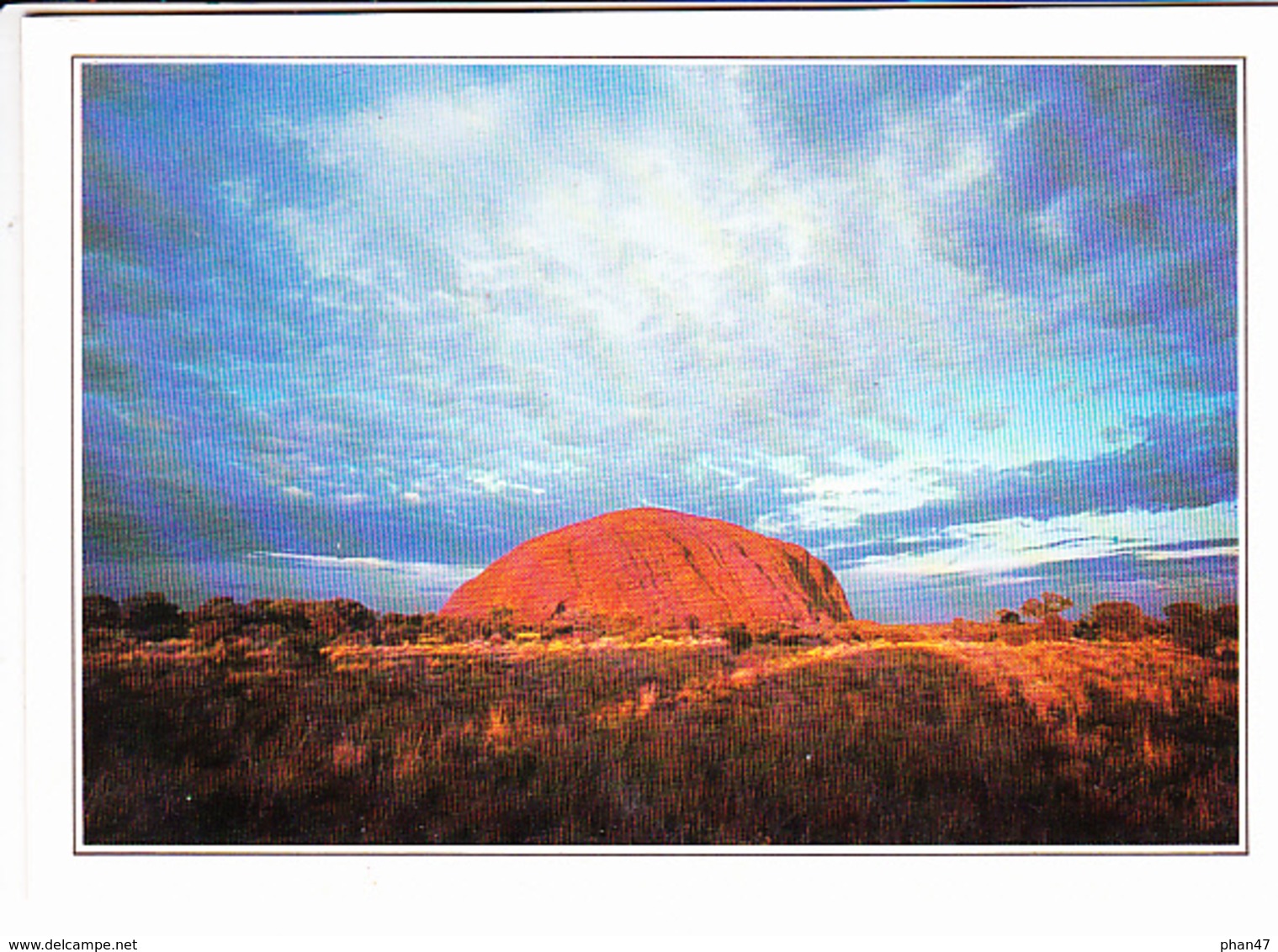 Monolithe Rocheux D'AYERS ROCK (Australie) Northern Territory, Ed. Edito Service 1980 Environ - Non Classés