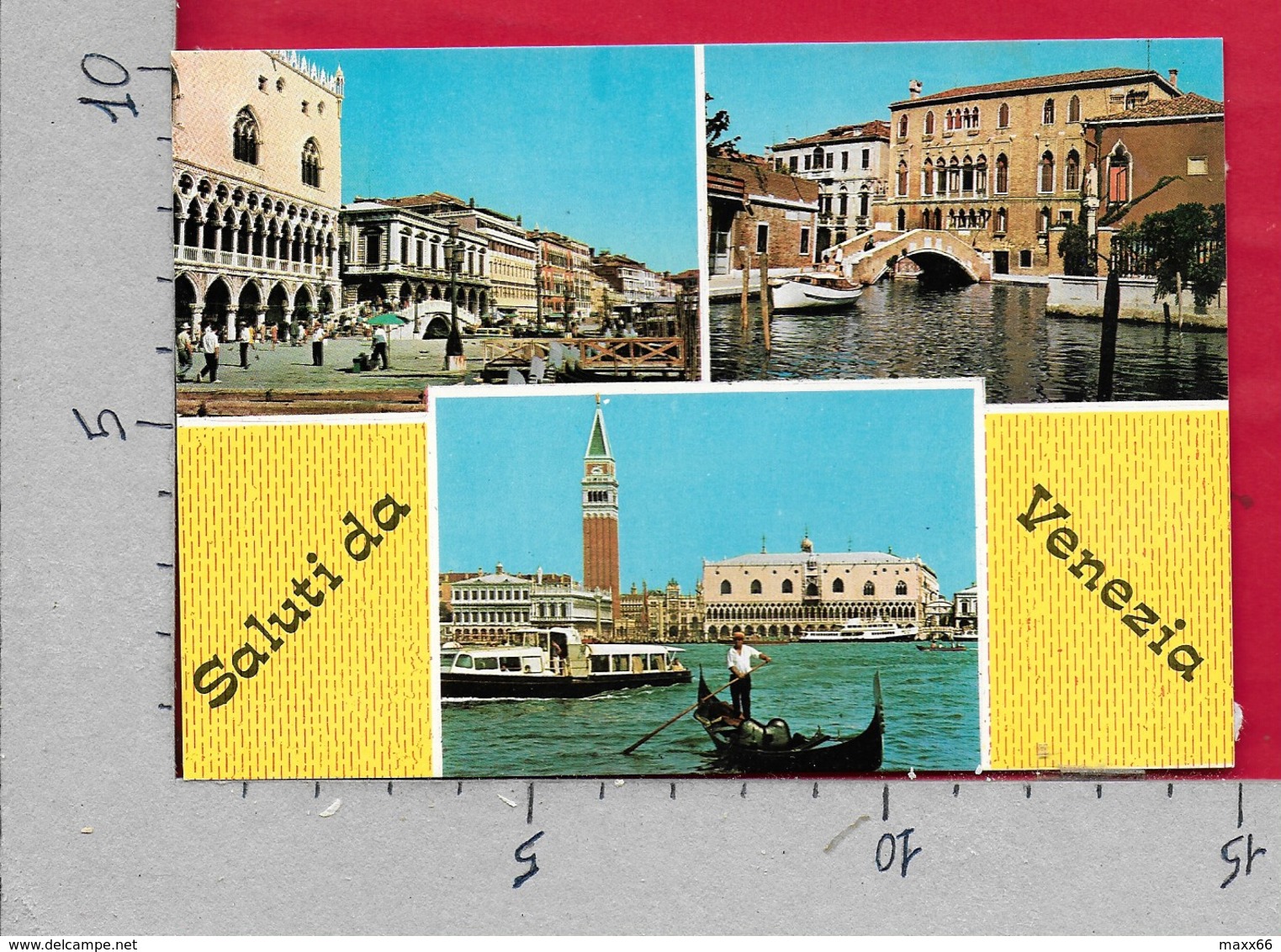 CARTOLINA NV ITALIA - Saluti Da VENEZIA - Vedutine Multivue - 10 X 15 - Saluti Da.../ Gruss Aus...