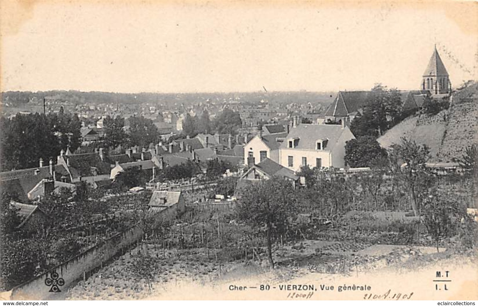 Vierzon    18       Lot de 18 cartes . Rues,Marché,Lavoirs.   (voir scan)