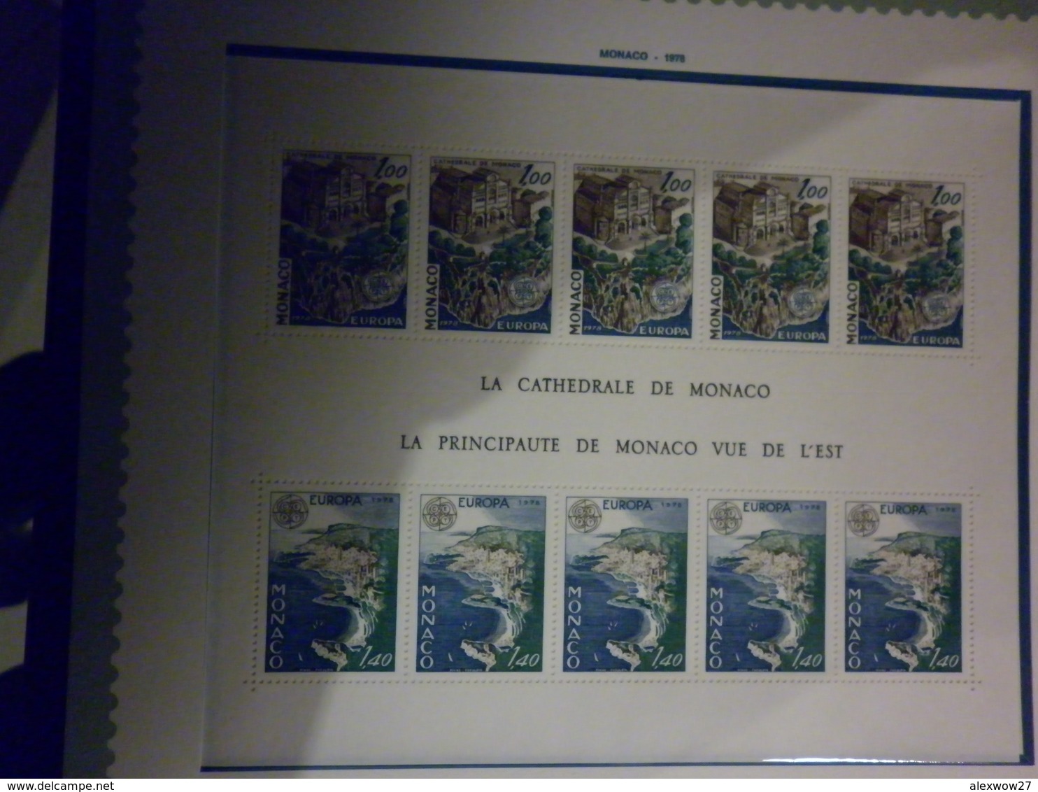 EUROPA CEPT 1978/1979 SINGOLA + MF **MNH / VF