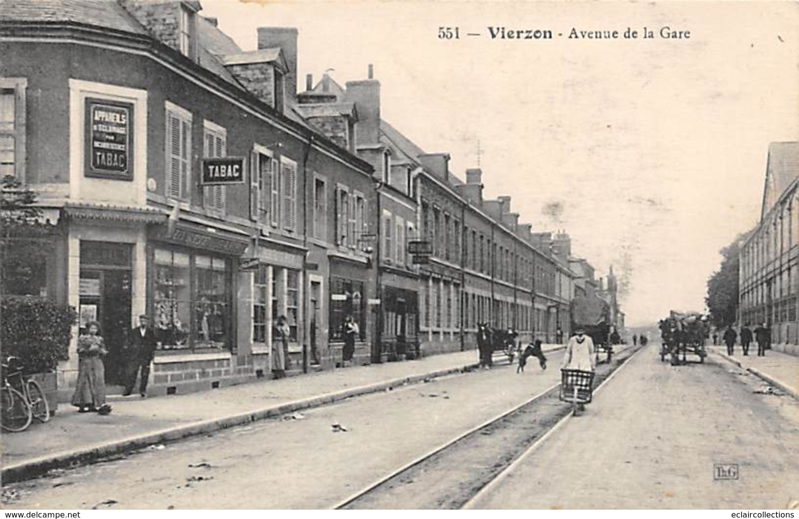 Vierzon      18      Avenue De La Gare         (voir Scan) - Vierzon