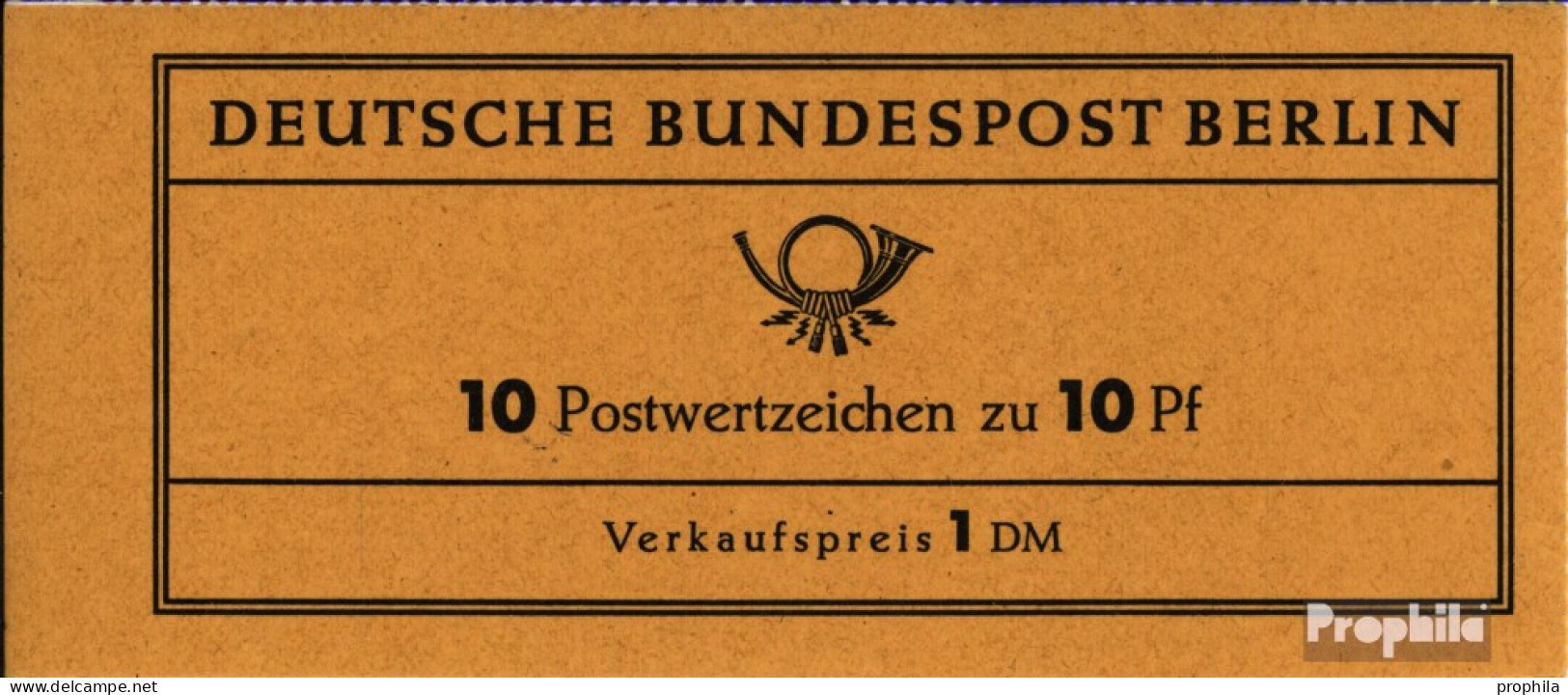 Berlin (West) MH3a (kompl.Ausg.) Postfrisch 1962 Bedeutende Deutsche - Markenheftchen