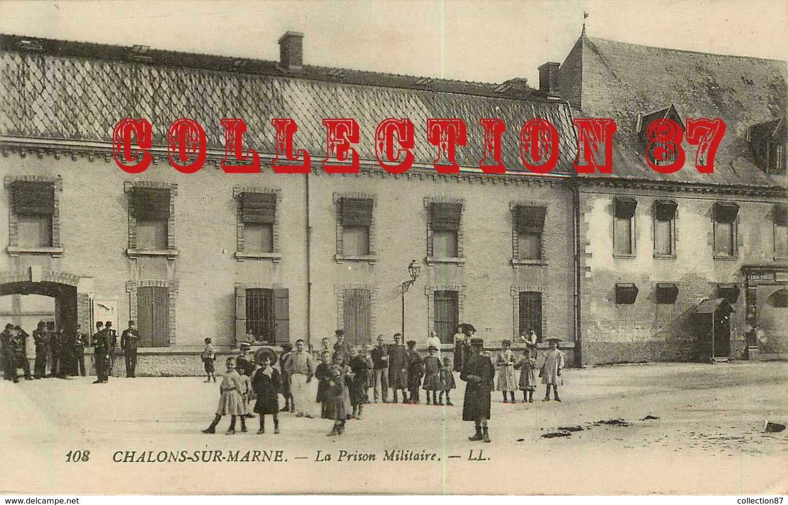 ☺♦♦ PRISON MILITAIRE De CHALONS Sur MARNE - MILITARIA - Bagne & Bagnards