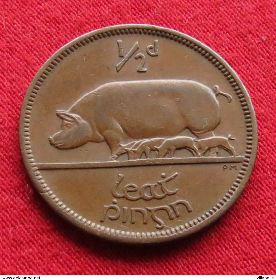 Ireland 1/2 Penny 1965 KM# 10  Irlanda Irlande Ierland Eire - Ireland