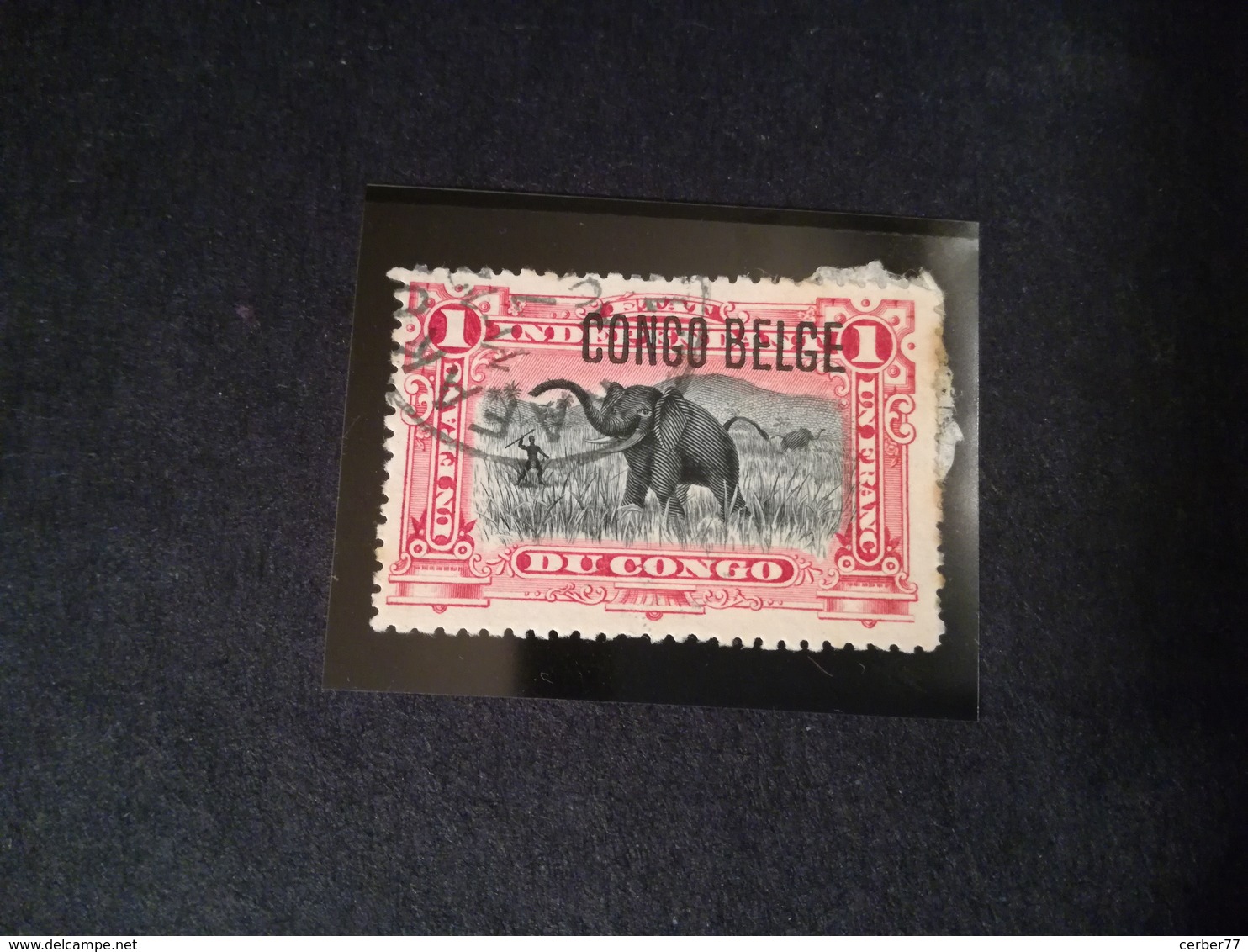 N° 46 Congo Belge Avec Oblitération Rare KAFAKUMBA Cancellation - Gebraucht