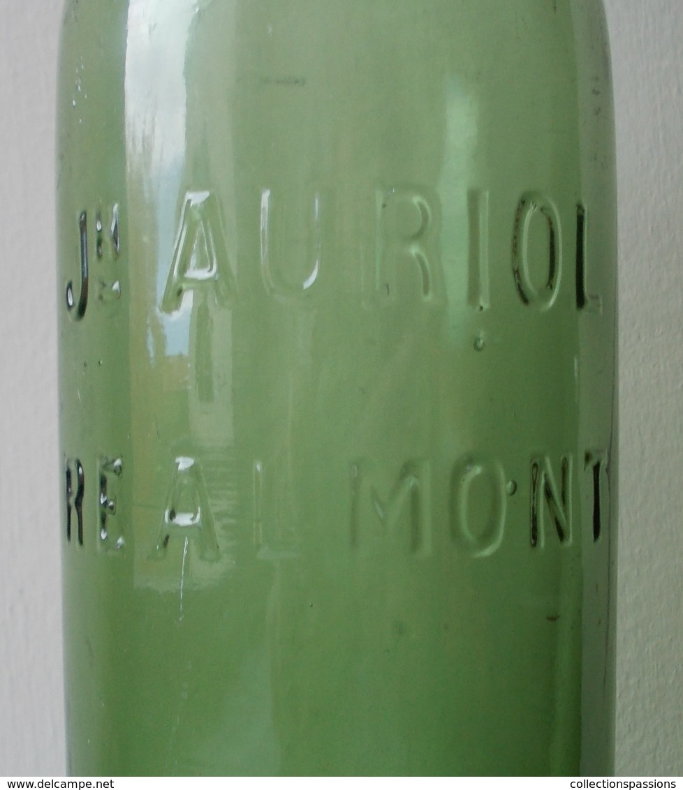 - RARE - Ancienne Bouteille. Joseph Auriol - Realmont - TARN - - Autres & Non Classés