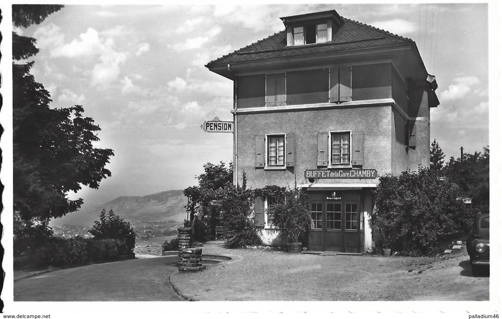 VAUD CHAMBY HOTEL DES NARCISSES BUFFET DE LA GARE PENSION Perrochet, Lausanne - Lausanne