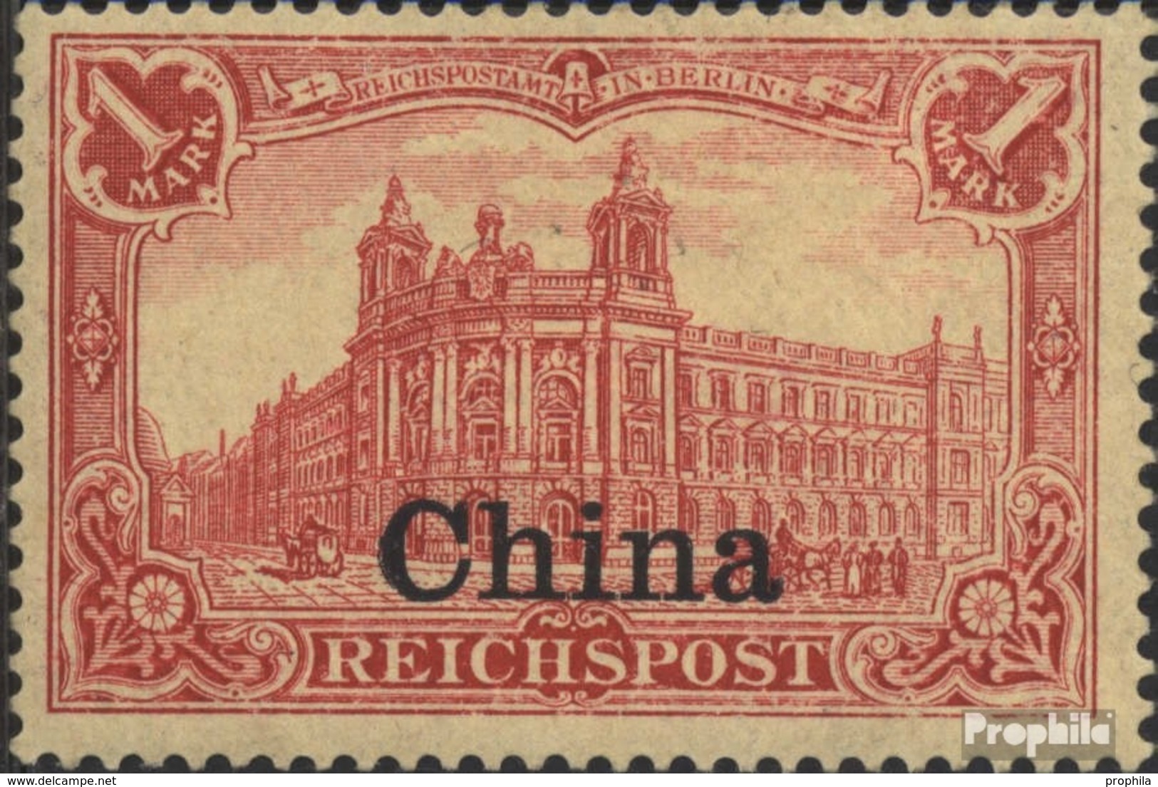 Dt. Post China 24 Gestempelt 1901 Aufdruckausgabe - China (kantoren)