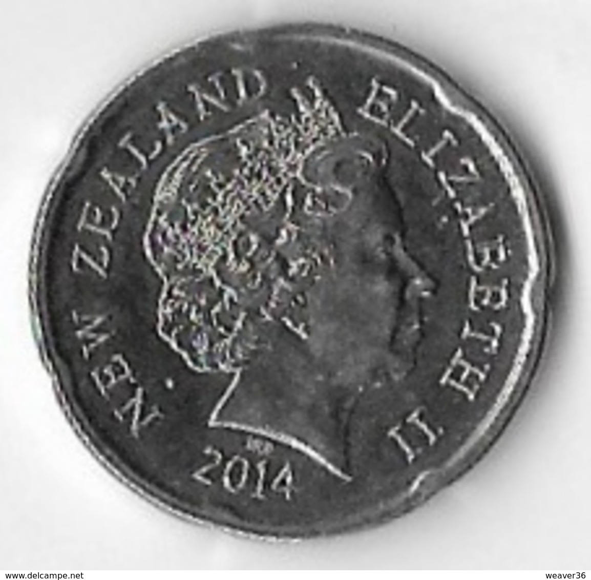 New Zealand 2014 20 Cents [C686/2D] - Nouvelle-Zélande