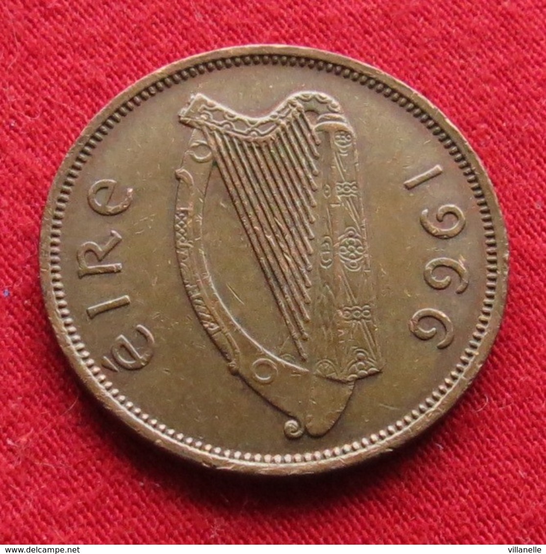 Ireland 1/2 Penny 1966 KM# 10  Irlanda Irlande Ierland Eire - Irlanda