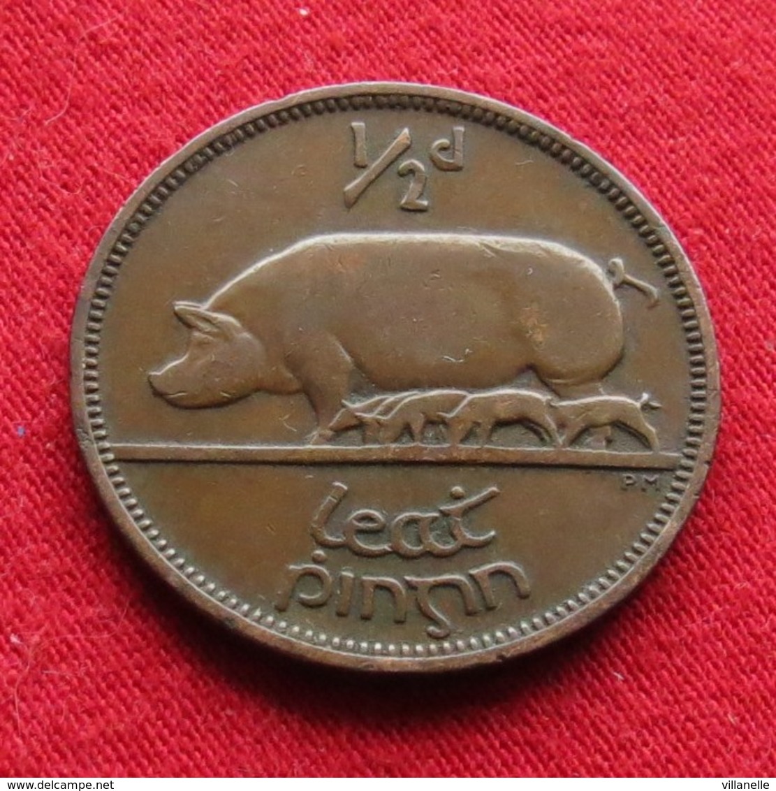 Ireland 1/2 Penny 1941 KM# 10  Irlanda Irlande Ierland Eire - Ireland