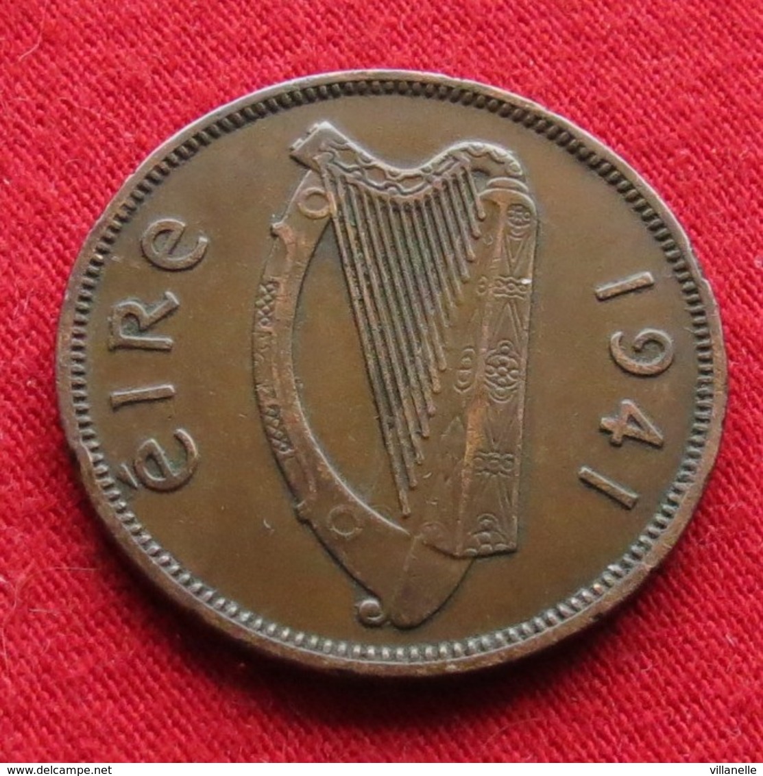 Ireland 1/2 Penny 1941 KM# 10  Irlanda Irlande Ierland Eire - Irlande