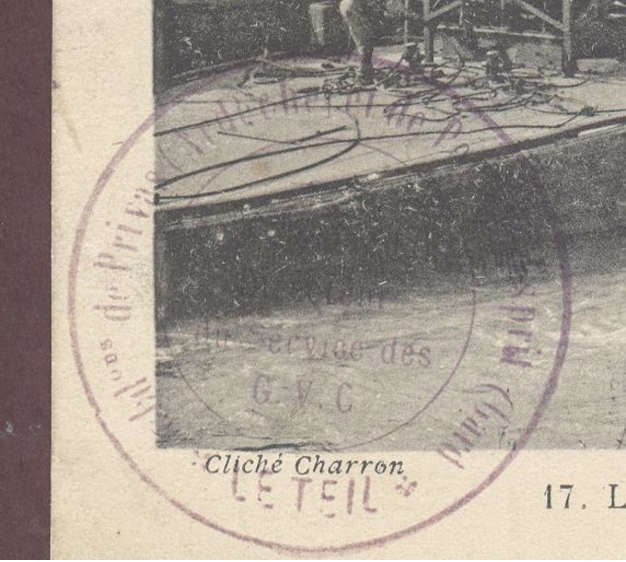 Le Teil Les Toueurs Au Quai D'embarquement  Bateau Amphidrome * ARDECHE 07400  * Carte Envoyée En Franchise Militaire - Le Teil