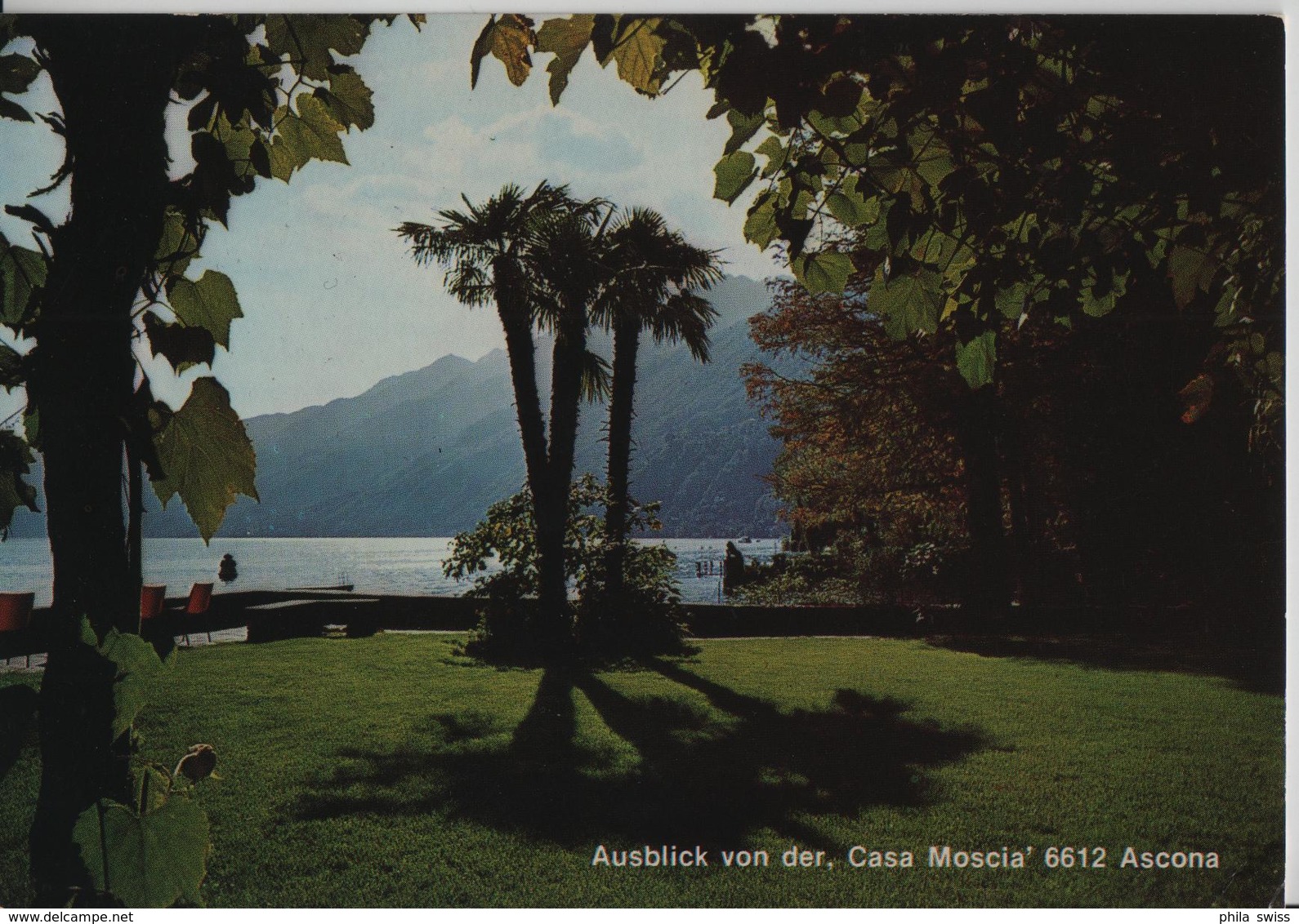 Ausblick Von Der Casa Moscia - Ascona - Autres & Non Classés