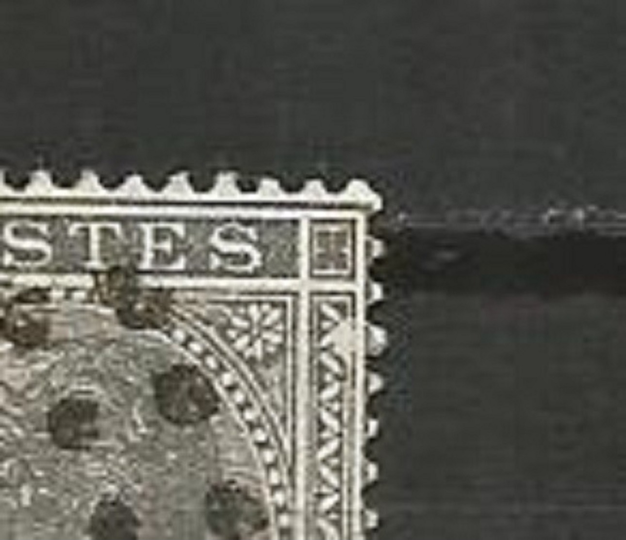 1865-1866 - COB N° 17A - Dent. 15 - Variété  V4 De Balasse  - RR - Petit Triangle Blanc Dans L'ornement Latéral Droit - 1865-1866 Profil Gauche
