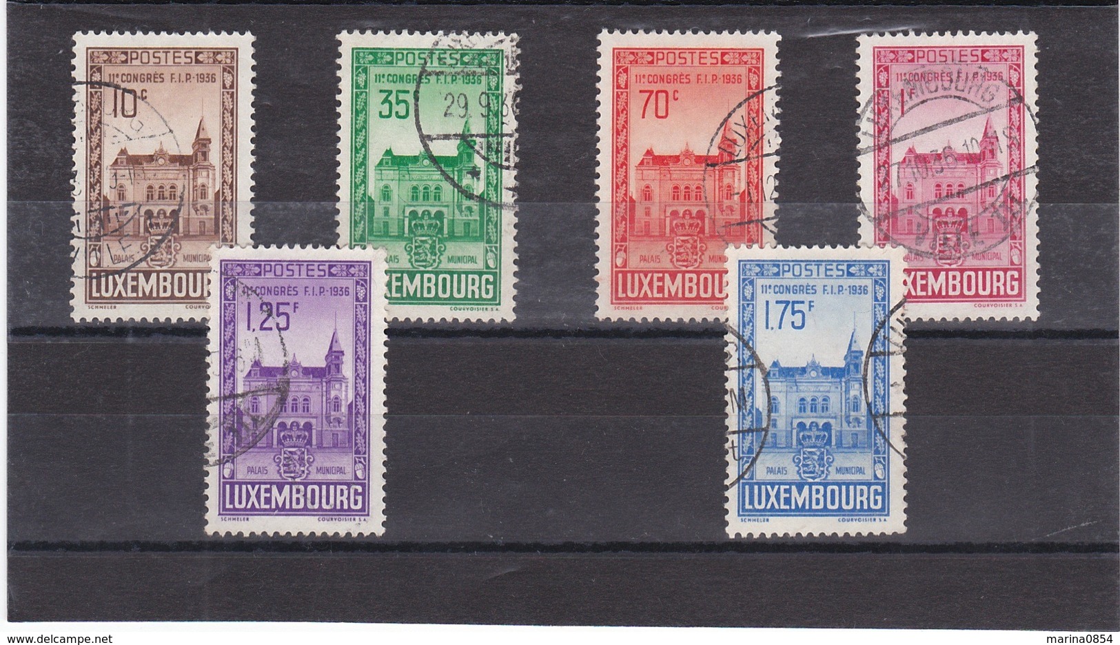 L 174 - Luxembourg (Luxemburg) - Prifix N° 290 à 295 Oblitérés (gebraucht) - Gebraucht
