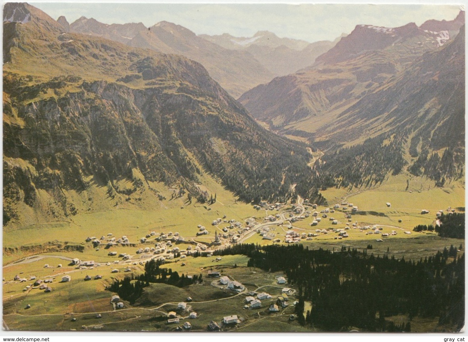 Lech Mit Oberlech, Oberlech, Arlberg, Austria, 1971 Used Postcard [22108] - Lech