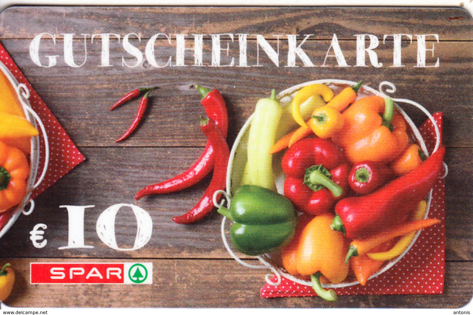 AUSTRIA - SPAR Gift Card 10 Euro, Unused - Gift Cards