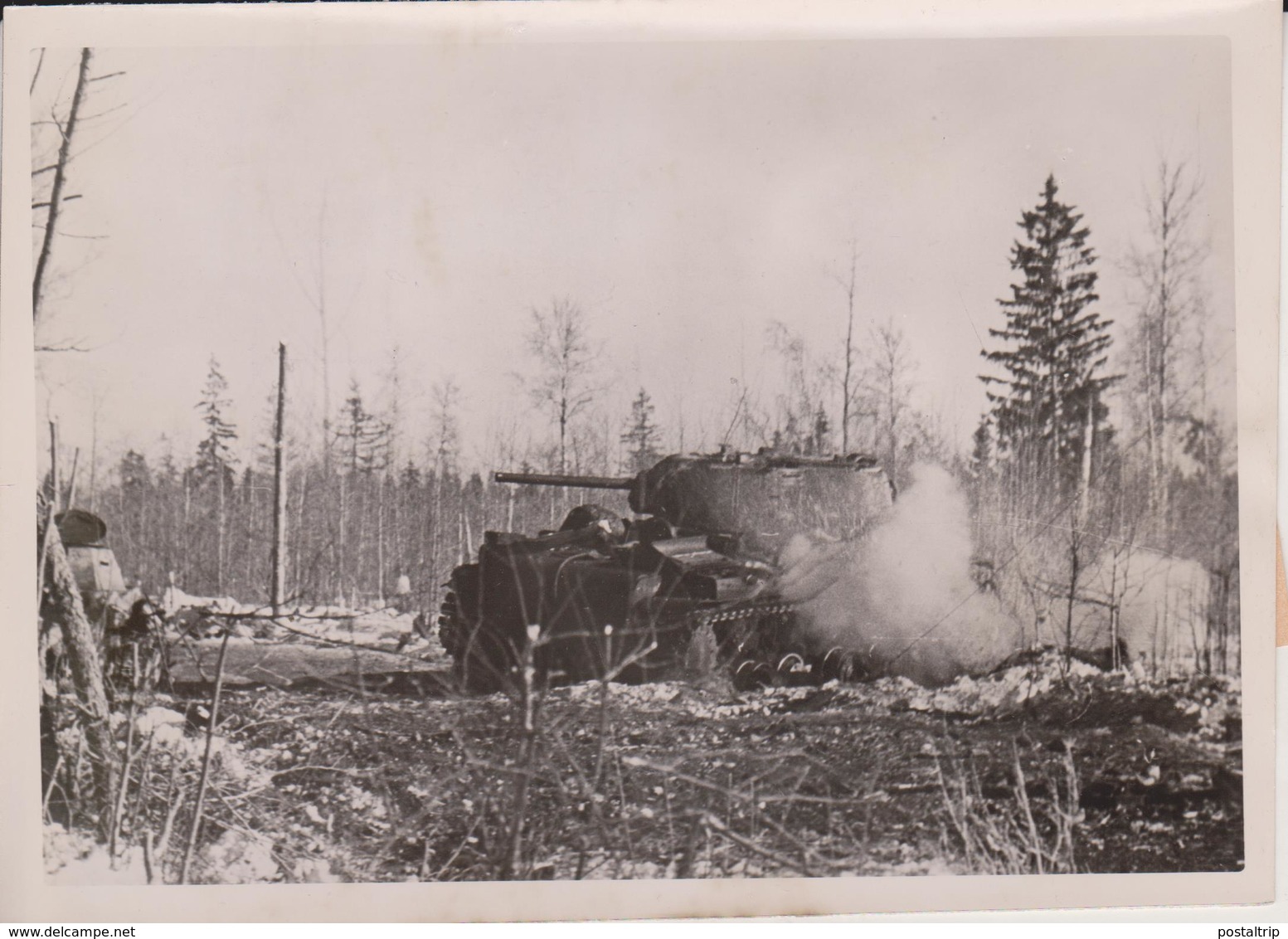 LEBHAFTE KAMPFTATIGKEIT IM OSTEN  SOWJETS WAFFEN SS  1942   NUEBAUMER  ATLANTIC   FOTO DE PRESSE - Guerra, Militares