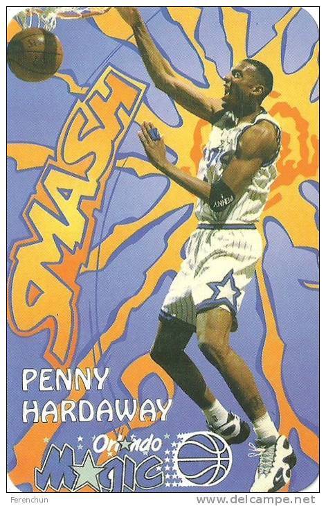 BASKETBALL * SPORT * ORLANDO MAGIC * NBA * SMASH * CALENDAR * OM Penny Hardaway * Hungary - Formato Piccolo : 1991-00