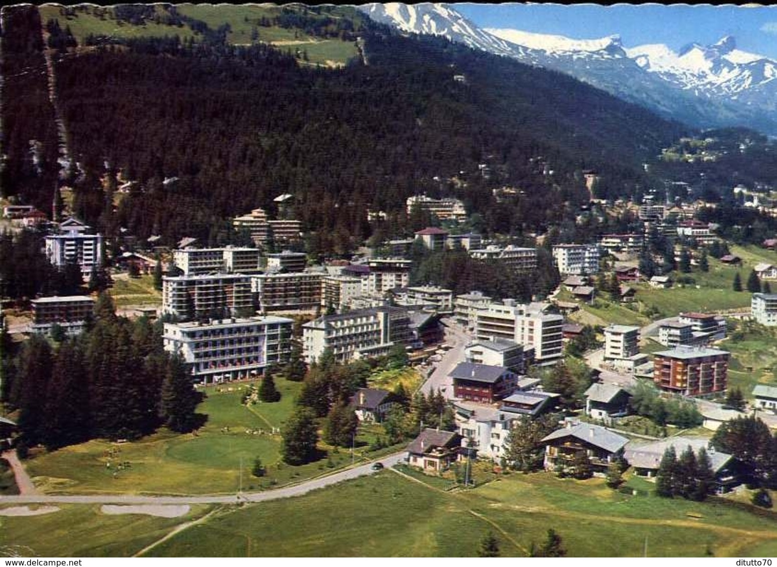 Crans - Sierre - Formato Grande Viaggiata – E 8 - Crans