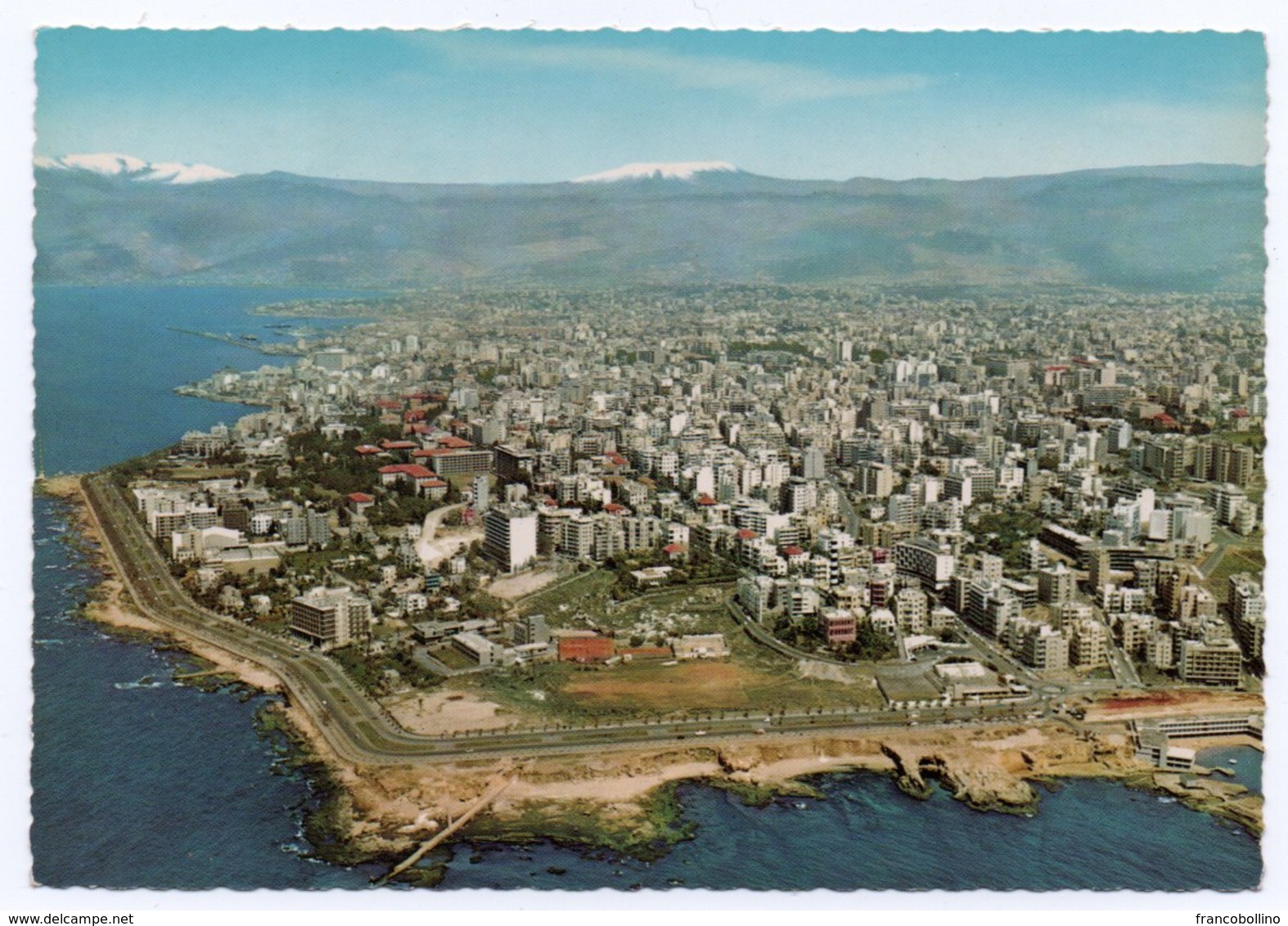 LIBAN/LEBANON - MODERN BEIRUT/BEYROUTH MODERNE GENERAL VIEW AND THE LIGHTHOUSE NEW QUARTER - Libano