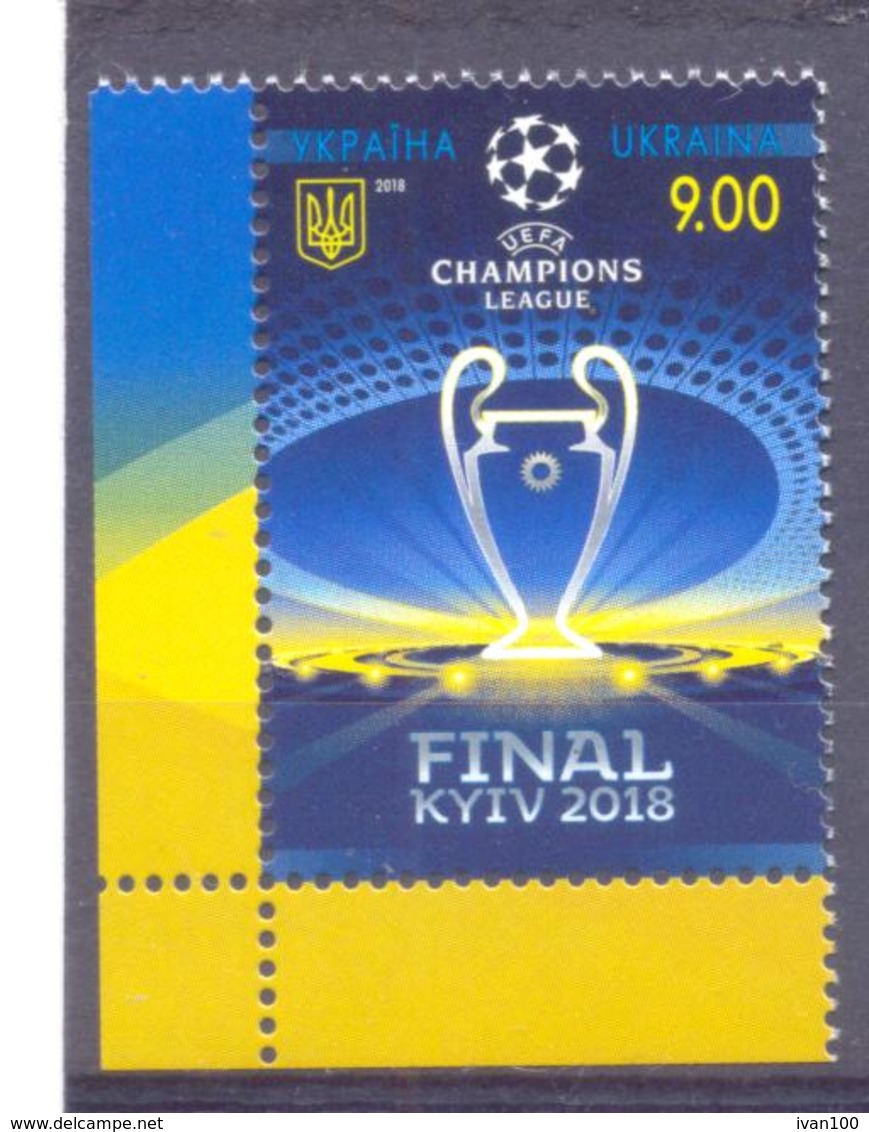 2018. Ukraine, UEFA Champions League Final 2018, 1v, Mint/** - Ukraine