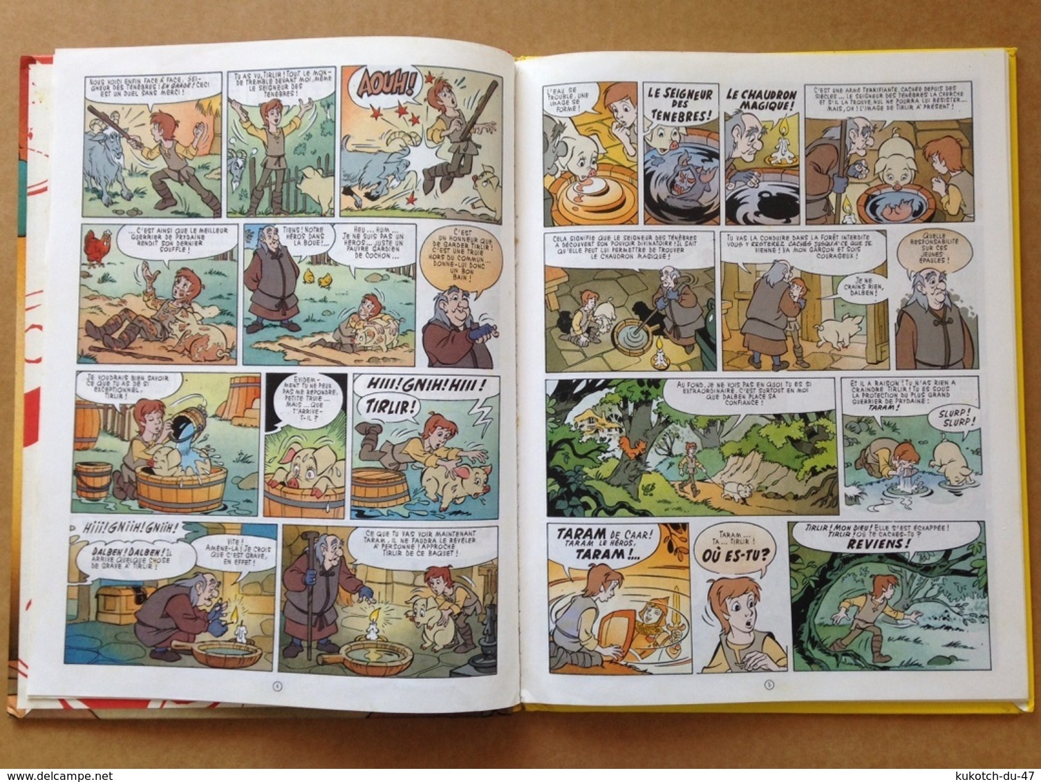 Disney - BD Taram et le chaudron magique (1985)