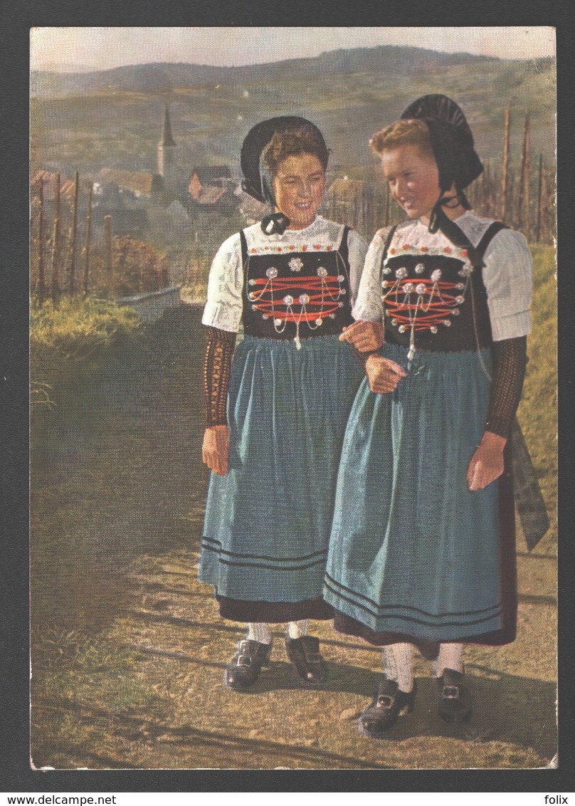 Costumes Suisses - Schweizer Trachten - Zürich, Rafz - Sonntagstracht - Folklore - Rafz