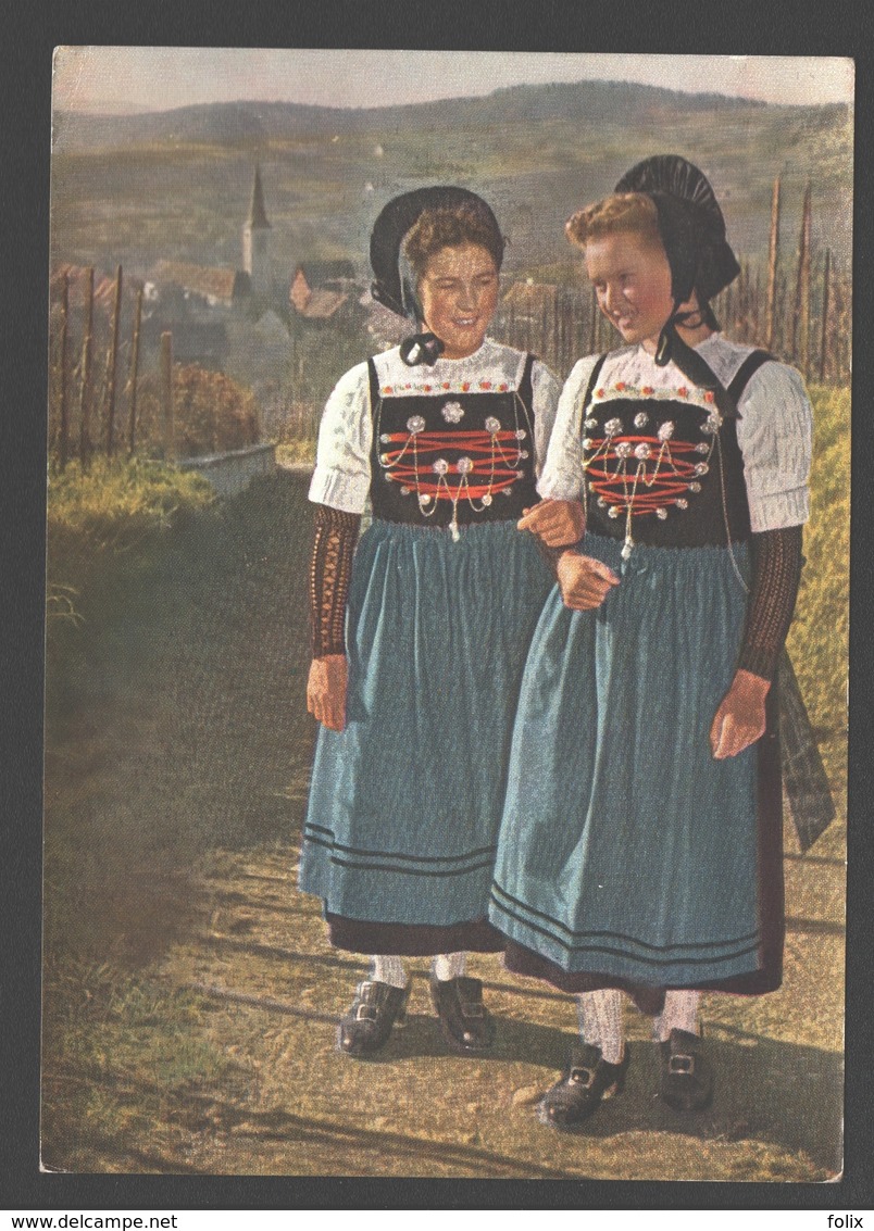 Costumes Suisses - Schweizer Trachten - Zürich, Rafz - Sonntagstracht - Folklore - Rafz