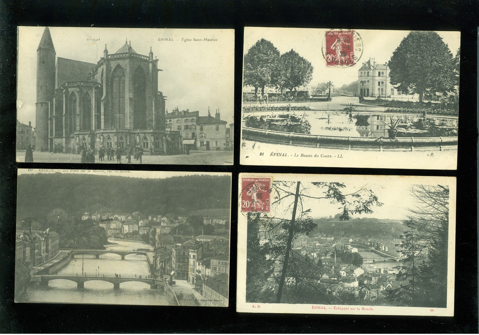 Beau Lot De 50 Cartes Postales De France Vosges Epinal + Vittel          Mooi Lot Van 50 Postkaarten Van Frankrijk (88) - 5 - 99 Cartes