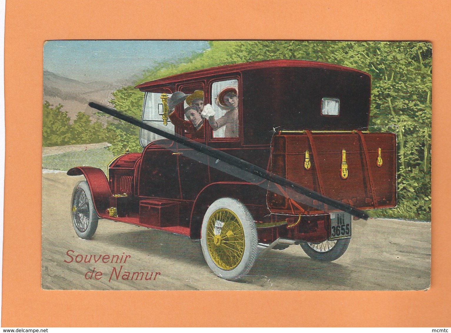 Carte à Système : Souvenir De Namur   (dépliant 10 Vues ) -  Auto , Voiture Ancienne - Sonstige & Ohne Zuordnung