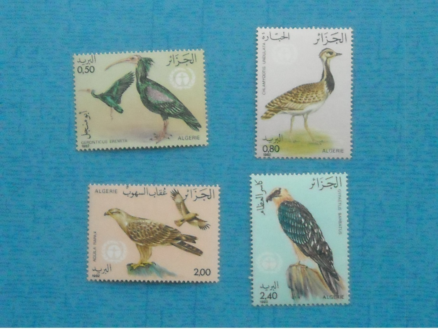 OISEAUX - Série Neuve Xx N° 772/5 ALGERIE - Aquile & Rapaci Diurni