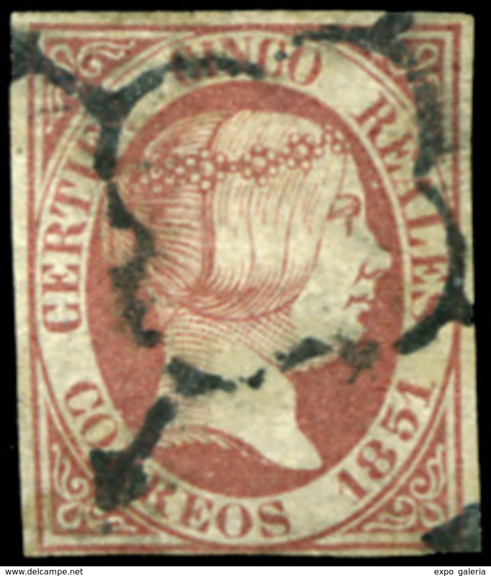 Ed. 0 9a Rosa Carmín. Lujo. Cat.465€ - Used Stamps