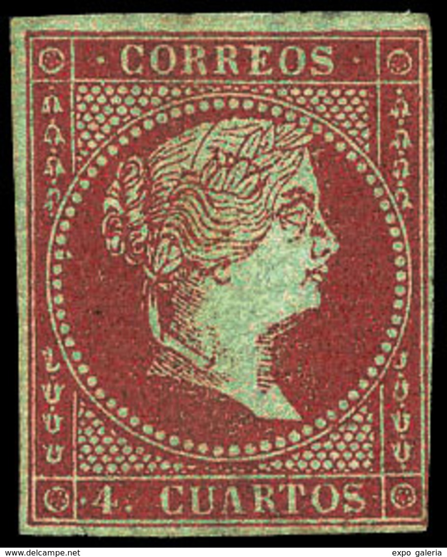 Ed. * 40 Muy Bonito. Color Fresco. Cert. CEM Cat. 375€ - Used Stamps