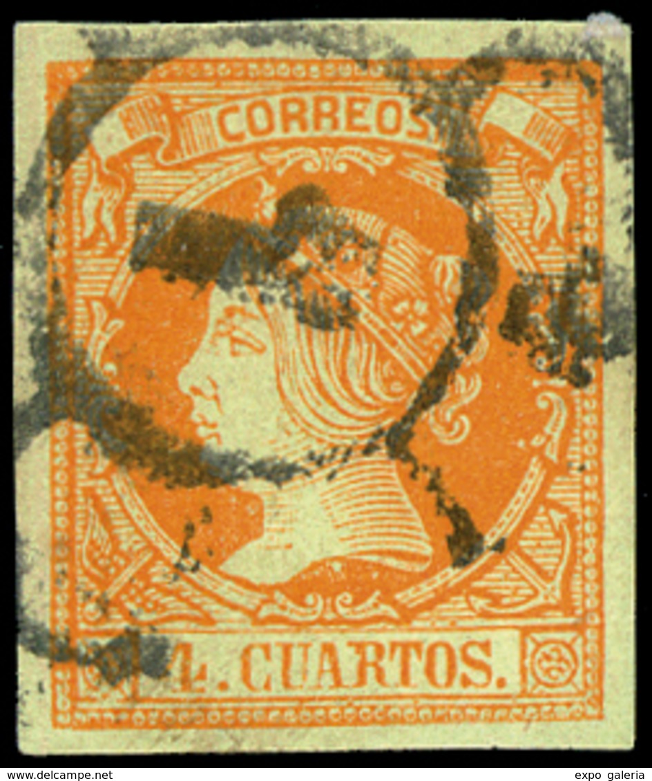 Ed. 0 52F Falso Postal Nº 21F (Cat. Graus-Soro) Mat. R.C. “1-Madrid” - Used Stamps