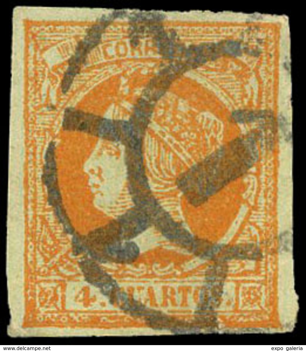 Ed. 0 52F Falso Postal Tipo 30 (Graus-Soro) Marquillado. - Oblitérés