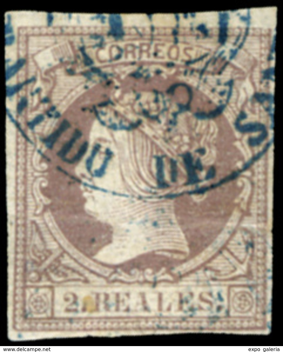 Ed. 0 56 Mat. “Judicial” Azul. - Used Stamps