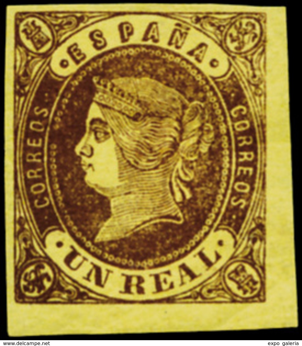 Ed. ** 61a Amarillo Oro. Lujo. Cat. +365€ - Used Stamps