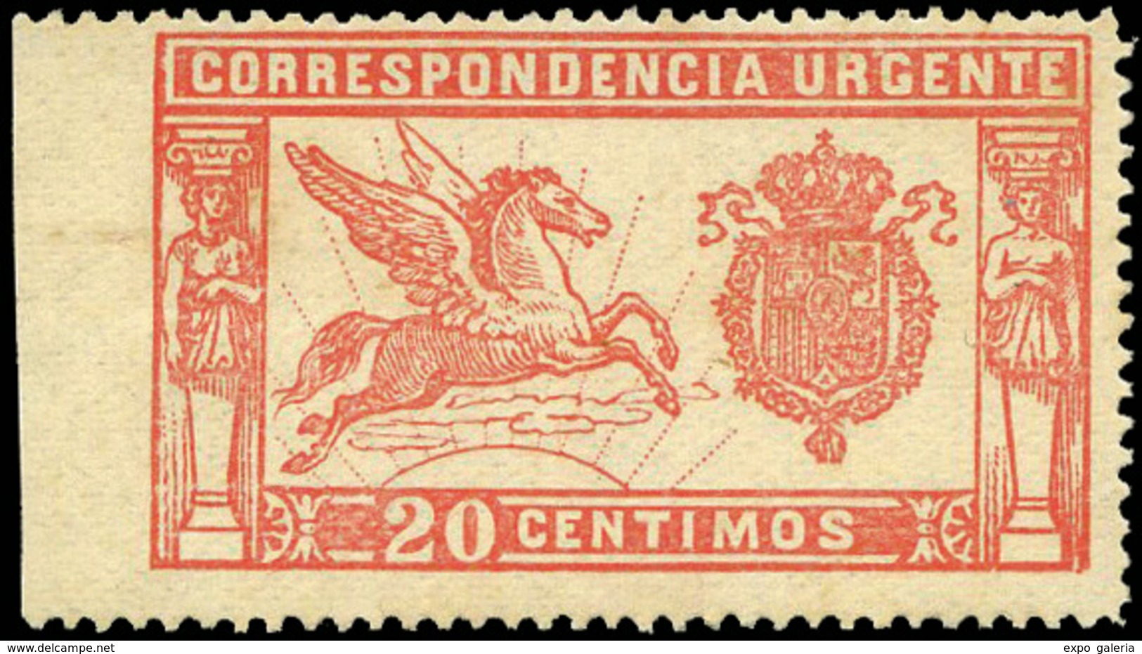 Ed. *** 256Smi Variedad S/dentar Margen Izquierdo. Lujo. Rara. Cat. +250€ - Unused Stamps