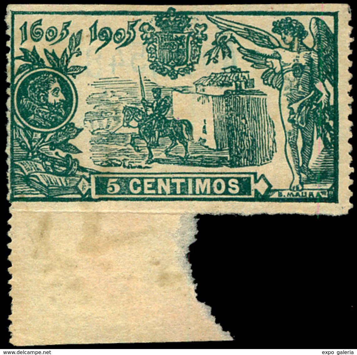 Ed. ** 257Smz S/Dentar Margen Superior E Inferior. - Unused Stamps