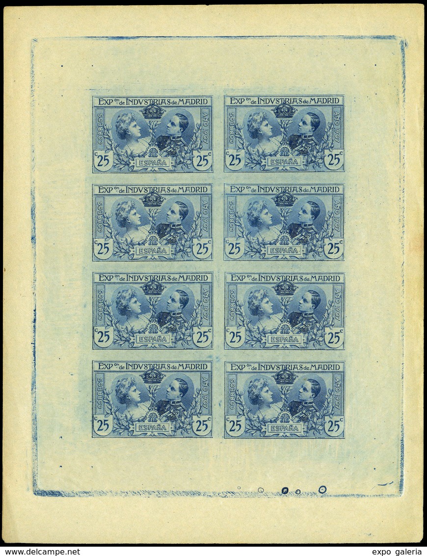 Ed. * SR 3 HB De 8 Sellos S/D. No Cat. Muy Raro. - Unused Stamps