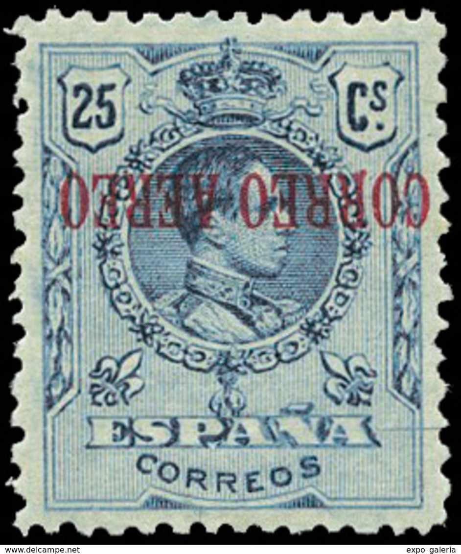 Ed. ** 294hi - Habilitación Invertida. Centraje Lujo. Marquillado Galvez. Cat.+196€ - Ungebraucht