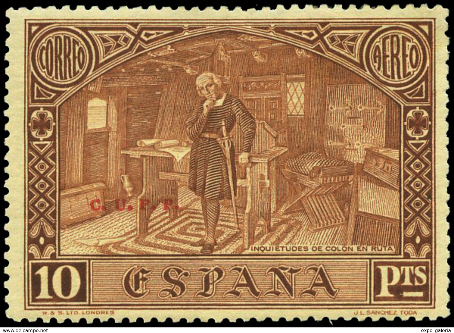 Ed. ** 547H/58H Sobrecarga “C.U.P.P” Cat. 66€ - Unused Stamps