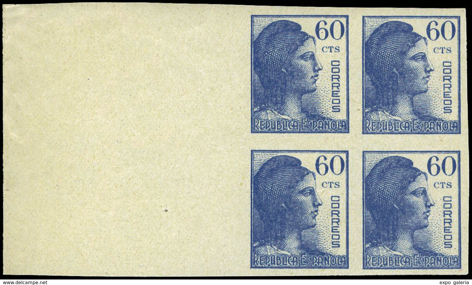 Ed. *** 751S/4S Bl. 4 S/Dentar. Lujo. Cat. +275€ - Unused Stamps