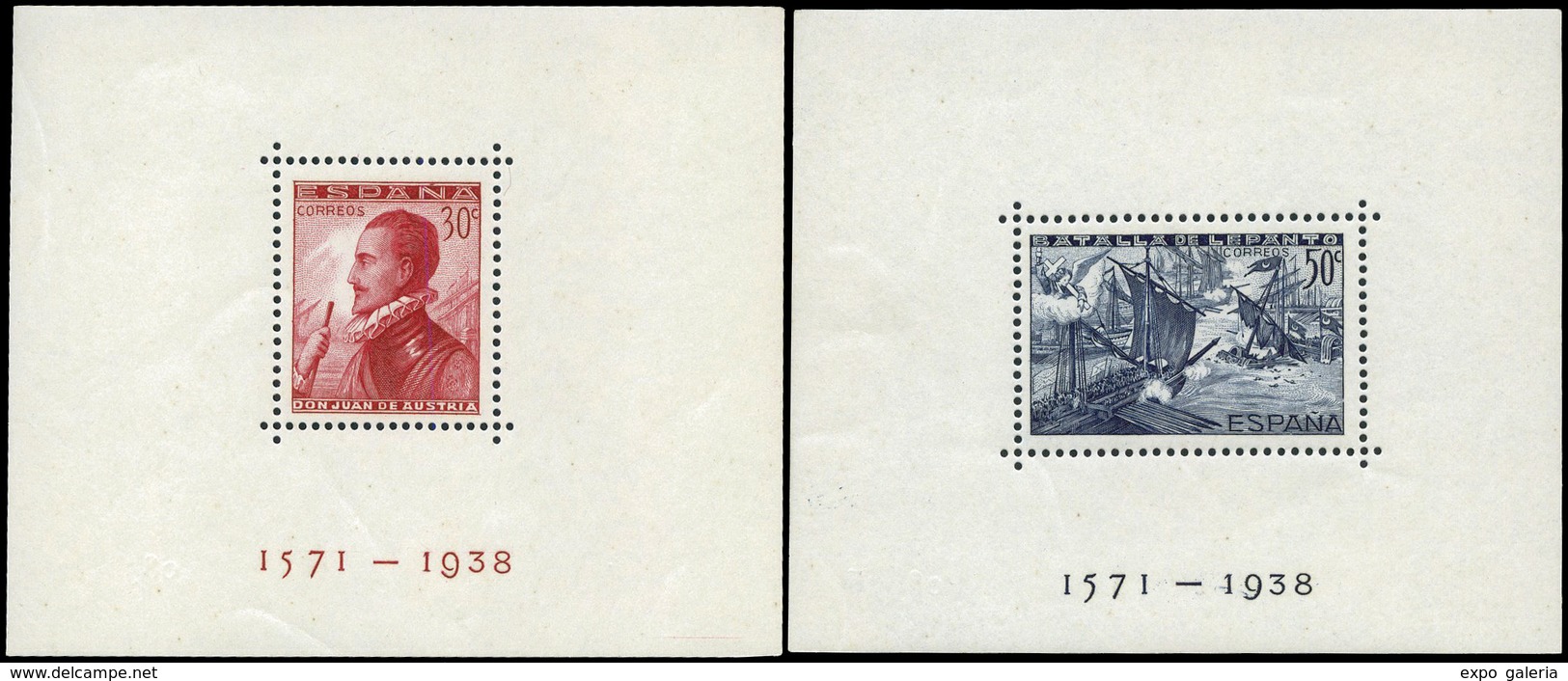 Ed. *** 862/3 Lujo. Cat. 98€ - Unused Stamps